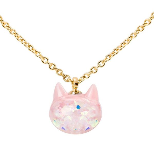 Cute Starry Cat Small Pendant Necklace - Image 8