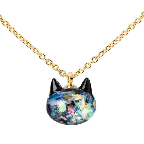 Cute Starry Cat Small Pendant Necklace - Image 10